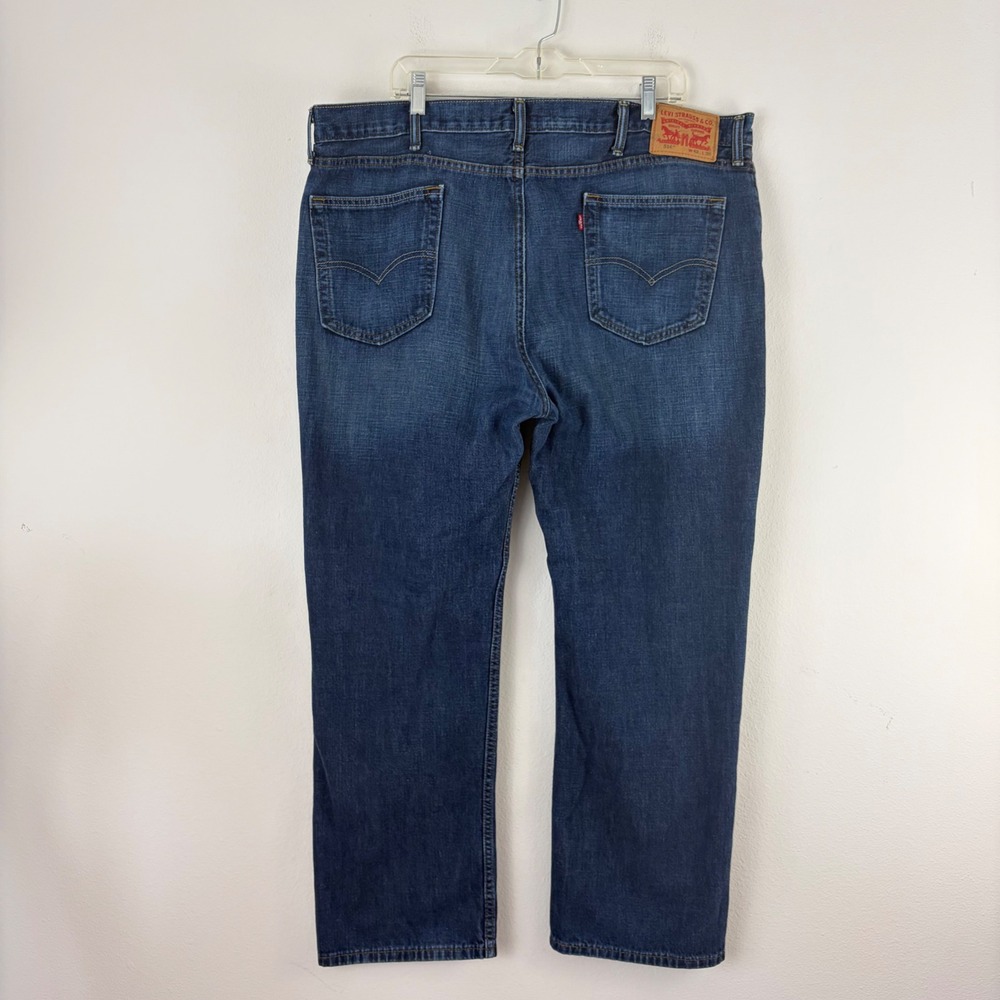 Levis 514 Straight Fit Mens 42x30 Jeans Blue Medium Wash Denim 0144